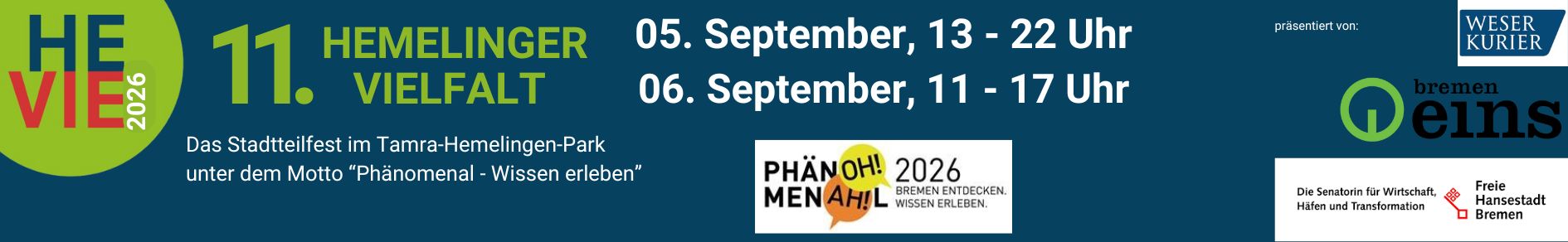 Logo Hemelinger Vielfalt - Stadtteilfest